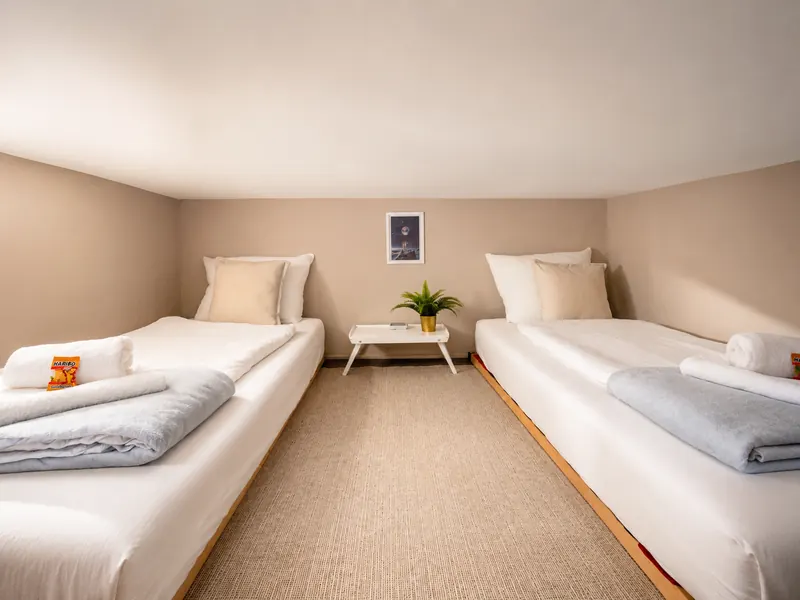 Second bedroom with queen-size double bed